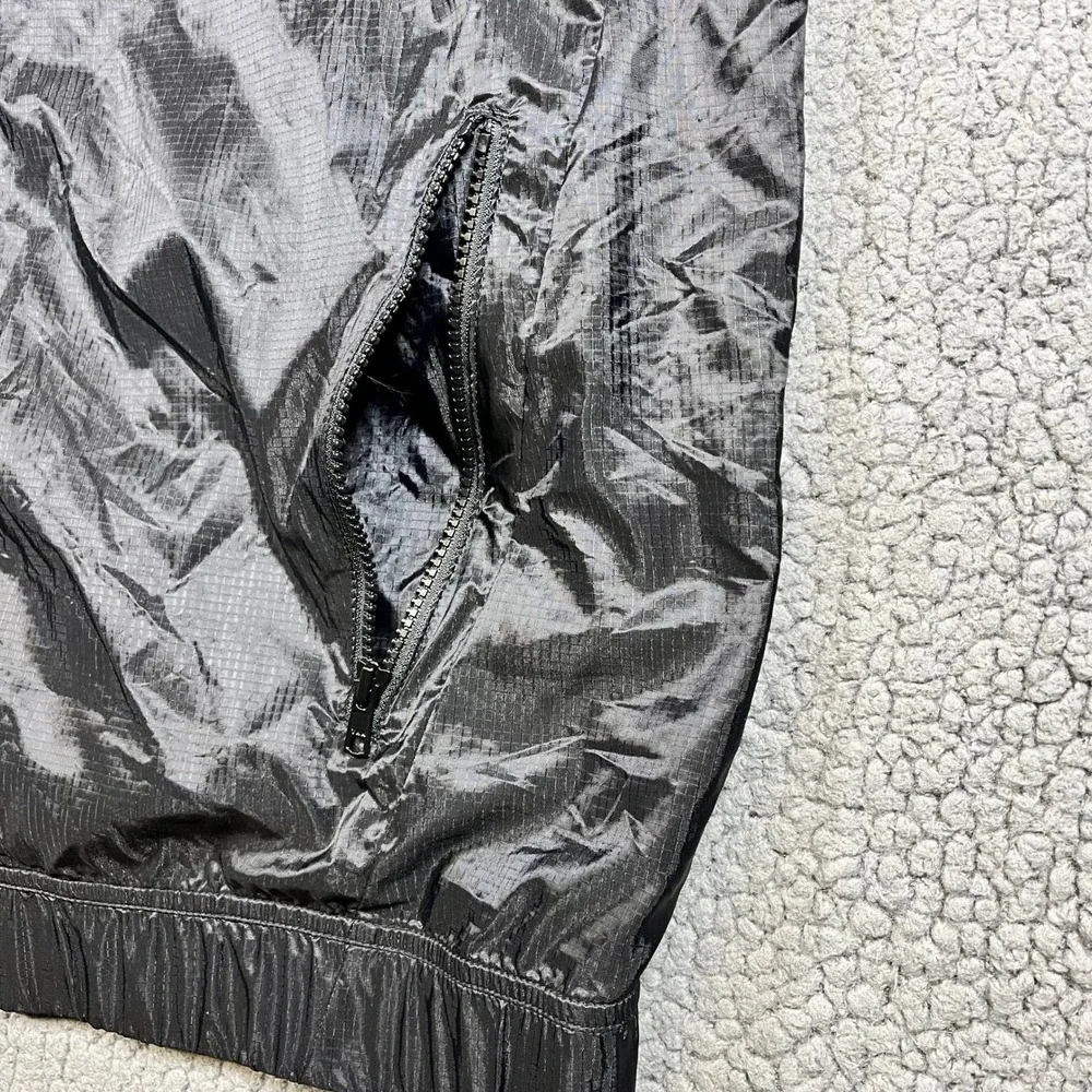 Nike Jordan Windbreaker Jacket Mens 2XL Black Ripstop AT9775-010 23 Engineered